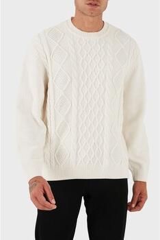 Armani Exchange Gebreide pullover met ribboorden
