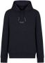 Armani Exchange Blauwe Hoodie Sweatshirt Milano New York Blue Heren - Thumbnail 1