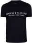 Armani Exchange Iconisch Katoenen T-shirt Blauw Slim Fit Blue Heren - Thumbnail 1