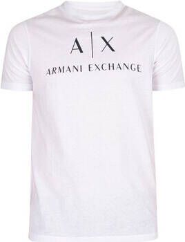 EAX T-shirt Korte Mouw T-shirt met bedrukt logo