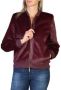 Armani Exchange Damesjas met Rits Herfst Winter Collectie Purple Dames - Thumbnail 1