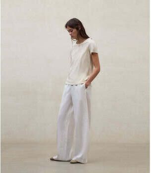 Ecoalf Broek Mossi Pants Blanco
