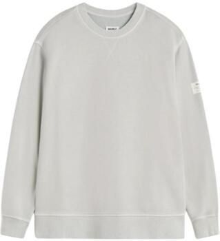 Ecoalf Biologisch Katoenen Sweatshirt met Geribbelde Details Gray Dames - Foto 4