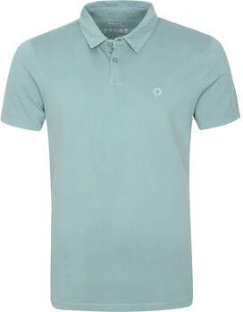 Ecoalf T-shirt Polo Theo Turquoise