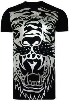 Ed Hardy T-shirt Korte Mouw Big-Tiger T-Shirt Black