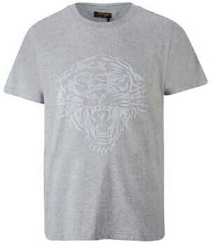 Ed Hardy T-shirt Korte Mouw Tiger Glow T-Shirt Mid-Grey