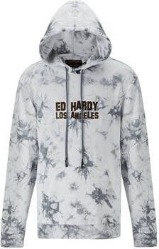 Ed Hardy Sweater Los tigres hoody grey