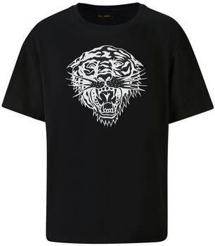 Ed Hardy T-shirt Korte Mouw Tiger-glow t-shirt black