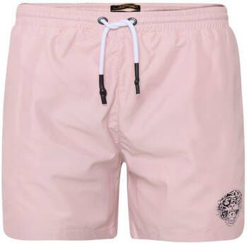 Ed Hardy Korte Broek Roar-head swim short dusty pink