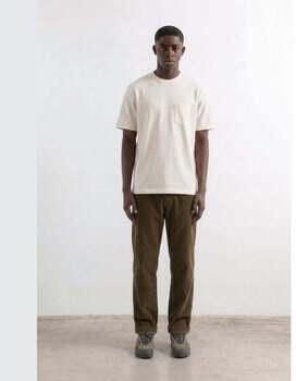 Edmmond Studios Broek Jorge Pant Plain Khaki