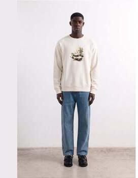 Edmmond Studios Trui Wander Sweatshirt Plain Off White