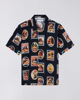 Edwin Overhemd Lange Mouw I034970.08.67 HARA HACHI-MULTICOLOR