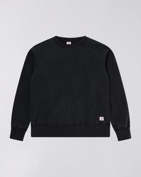 Edwin Sweater I035896 RAGLAN CREW MADE IN JAPAN-89.N8 BLACK