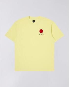 EDWIN Heren Polo's & T-shirts Japanese Sun Supply Ts Single Jersey Geel