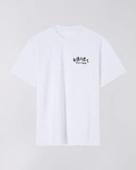 Edwin T-shirt I035008.FOREVER LOVER-02.67 WHITE