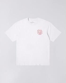 Edwin T-shirt Korte Mouw I031131 MUSIC CHANNEL-1WZ.67 WHITE RED