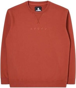 Edwin Sweater Katakana Sweatshirt Baked Clay