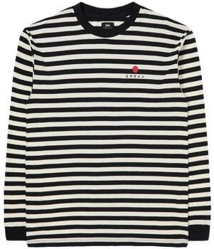 Edwin T-shirt Basic Stripe T-Shirt LS Black White