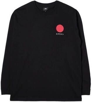 Edwin T-shirt Japanese Sun Long Sleeve Black