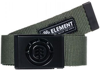 Element Metalen Gesp Beetle Heren Riem Green Heren