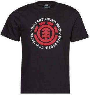 Element Flint Black Heren T-shirt Korte Mouw Black Heren