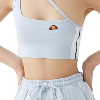 Ellesse Playsol Crop Top Blue Dames
