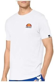 Ellesse Heren Katoenen T-shirt Stijlvol Logo White Heren - Foto 2