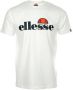 Ellesse Heren Streetwear T-shirt White Heren - Thumbnail 1