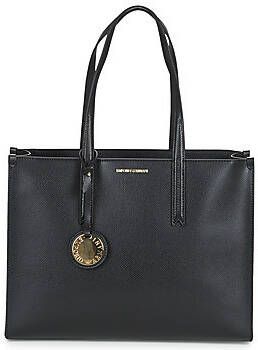 Emporio Armani Shoppers Shopping Bag Medium in zwart