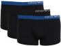 Emporio Armani Set van drie boxershorts van hoge kwaliteit Black Heren - Thumbnail 1