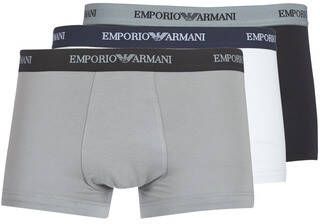 Emporio Armani Tripack Boxershorts Black Heren
