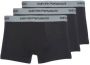 Emporio Armani Sportieve Trunk Ondergoed 3-Pack Herenshorts Black Heren - Thumbnail 7