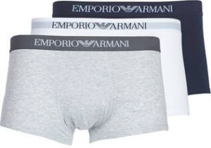 Emporio Armani Boxershort met logo in band in een set van 3 stuks