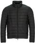 Emporio Armani Paddedylon Hoge Kraag Zwarte Puffer Jas Black Heren - Thumbnail 1