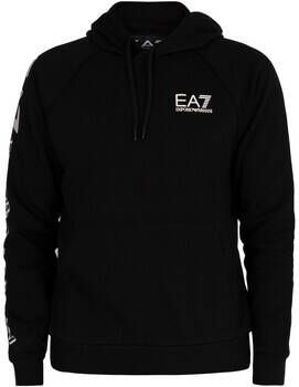 Emporio Armani EA7 Sweater Chest Logo Pullover Hoodie