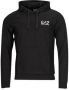 Emporio Armani EA7 Heren Hoodie Zwart Regular Fit Black Heren - Thumbnail 1