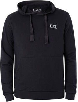 Emporio Armani EA7 Sweater Logo trui met capuchon