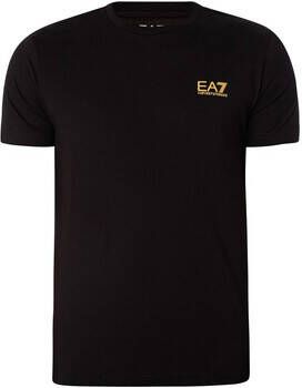 Emporio Armani EA7 T-shirt Korte Mouw Chest Logo T-shirt