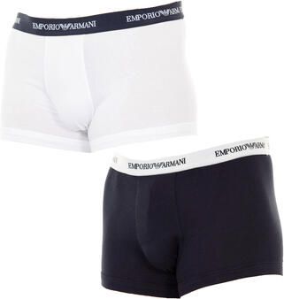 Emporio Armani Stretch Katoenen Boxershorts Set van 2 Multicolor Heren