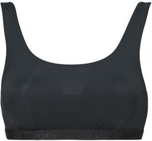 Emporio Armani Bralette ALL OVER LOGO MESH BRALETTE