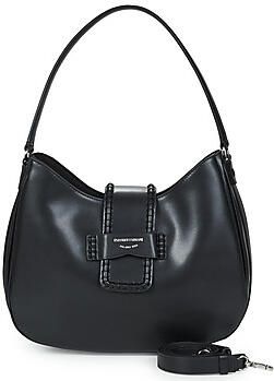 Emporio Armani Handtas HOBO M PLAIN LEATHER