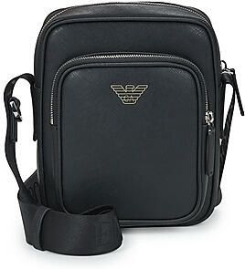 Emporio Armani Stijlvolle Crossbody Tas met Verstelbare Band Black Heren - Foto 3