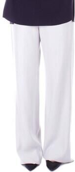 Emporio Armani Hoge Taille Crepe Wijde Broek Gray Dames - Foto 2