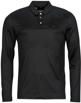 Emporio Armani Klassieke Polo Shirt voor Mannen Black Heren