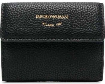 Emporio Armani Zwarte Casual Portemonnee voor Vrouwen Black Dames