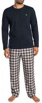 Emporio Armani Pyjama-sets Pyjamaset met lange mouwen en grote ruitjes