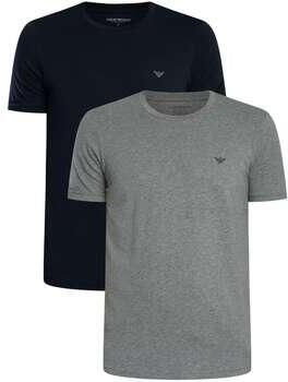 Emporio Armani Pyjama-sets Set van 2 lounge T-shirts met ronde hals