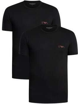Emporio Armani Pyjama's nachthemden 2-pack Lounge Crew Neck T-shirt
