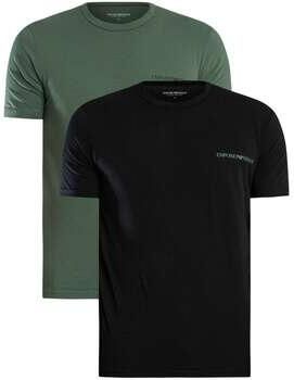 Emporio Armani Pyjama's nachthemden 2-pack Lounge Crew Neck T-shirt