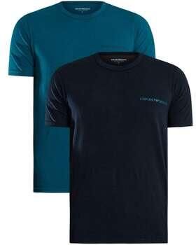 Emporio Armani Pyjama's nachthemden 2-pack Lounge Crew Neck T-shirt